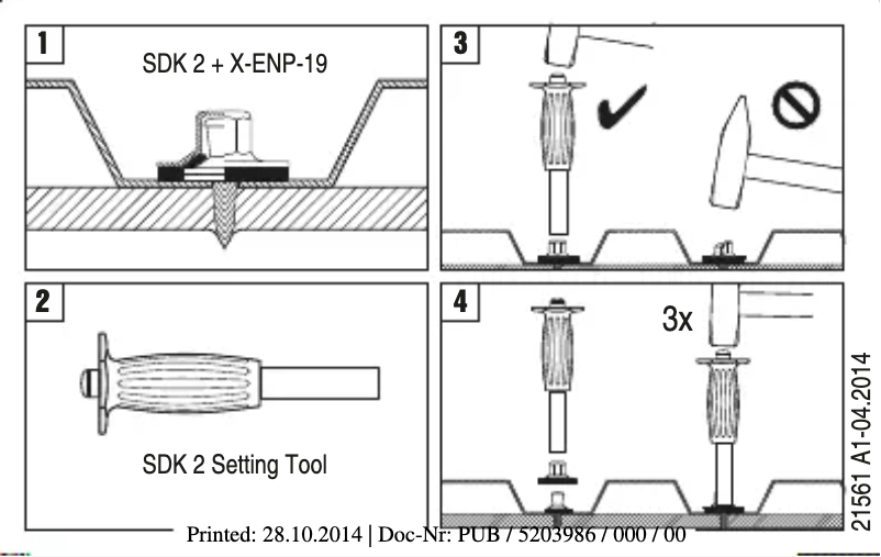 Image de la première page du manuel de l'appareil SDK2/PDK2