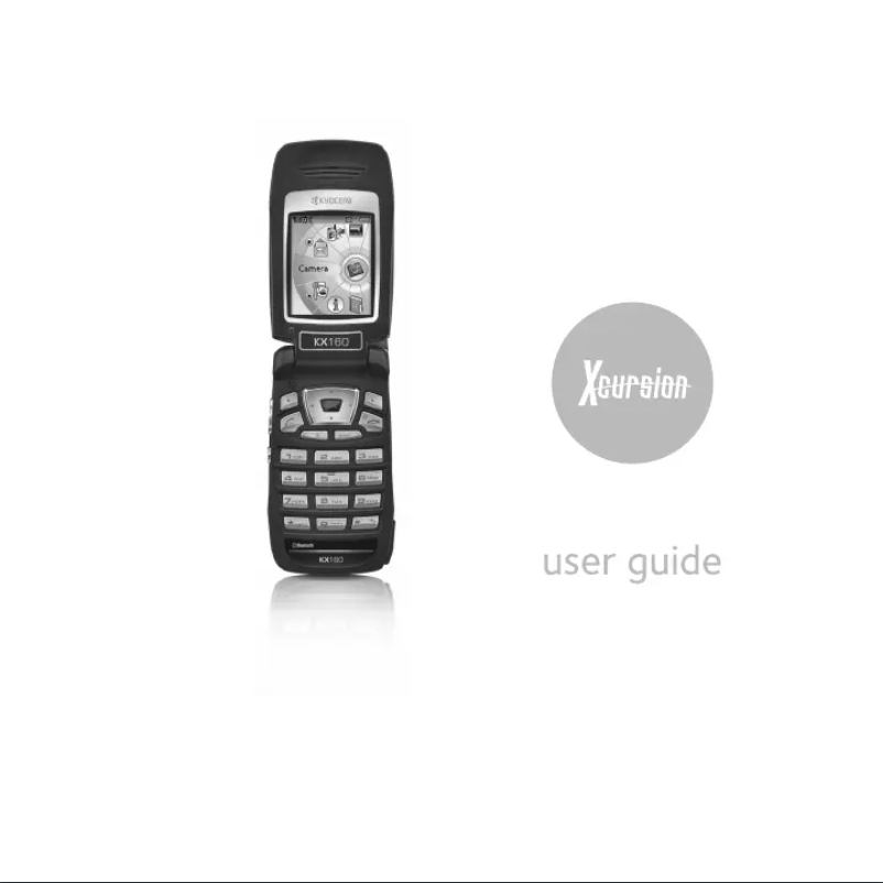 Página 1 del manual Manual de usuario Kyocera Xcursion