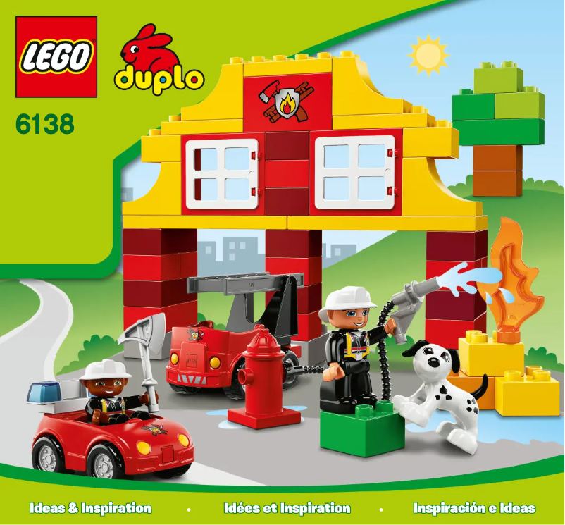Page n°1 - Manuel utilisateur Lego Duplo 6138