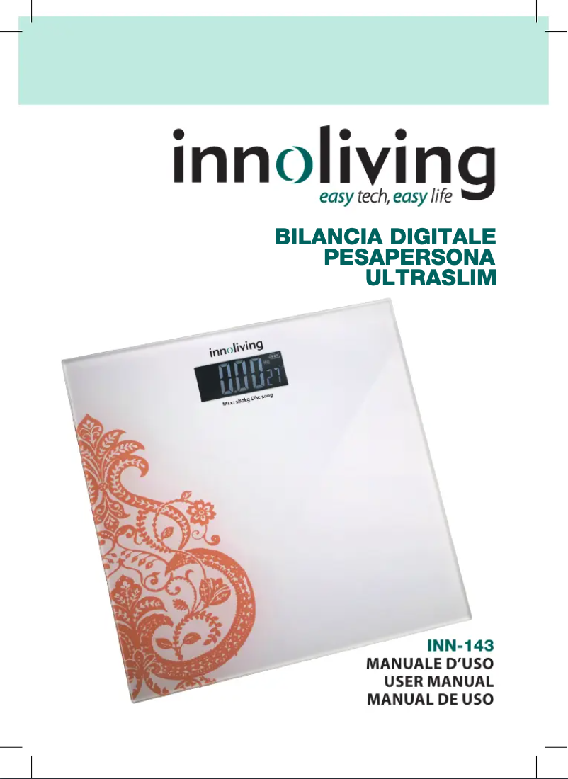 Página 1 del manual Manual de usuario Innoliving INN-143