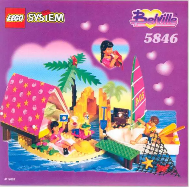 Page n°1 - Manuel utilisateur Lego Desert Island