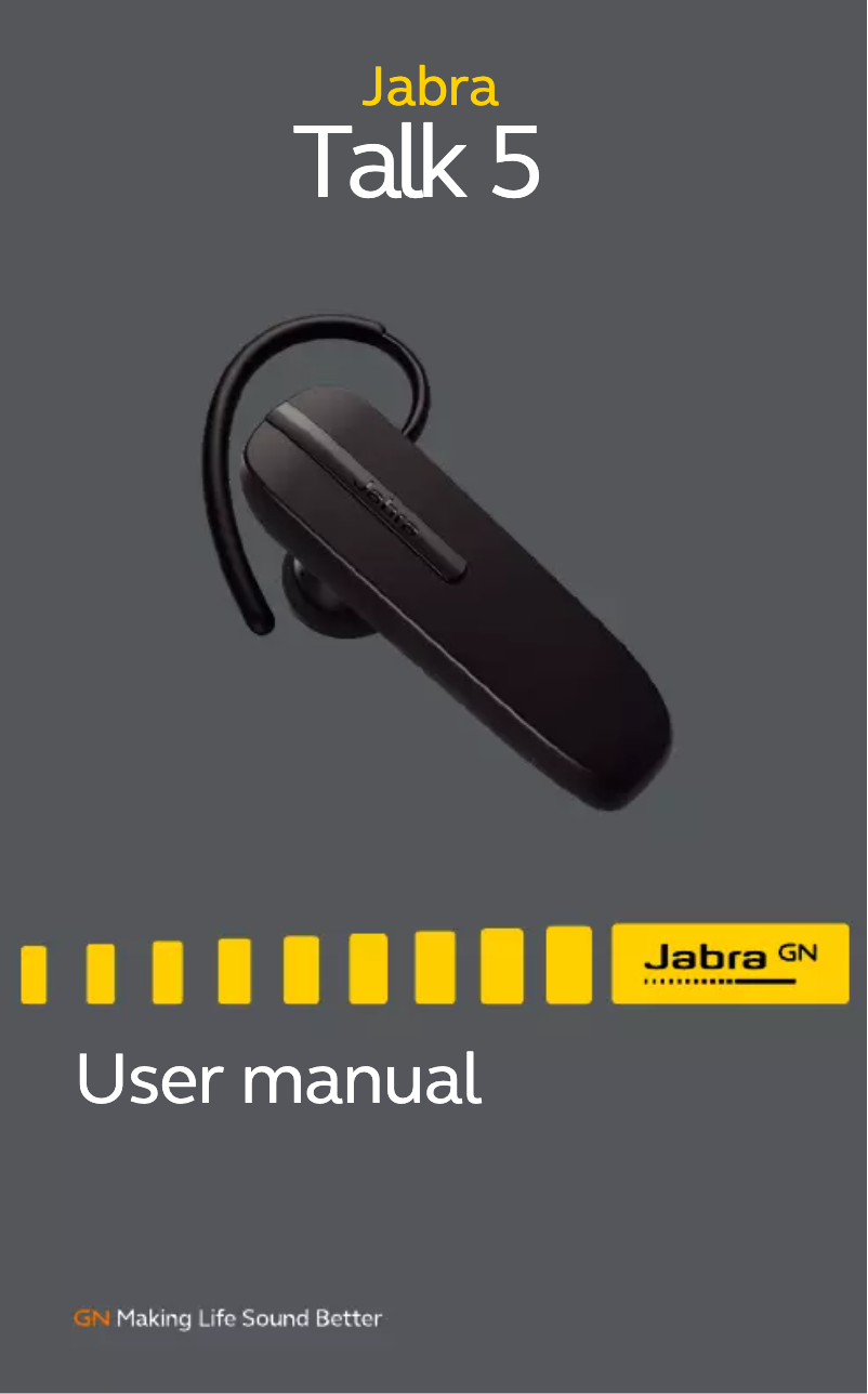Página 1 del manual Manual de usuario Jabra Talk 5