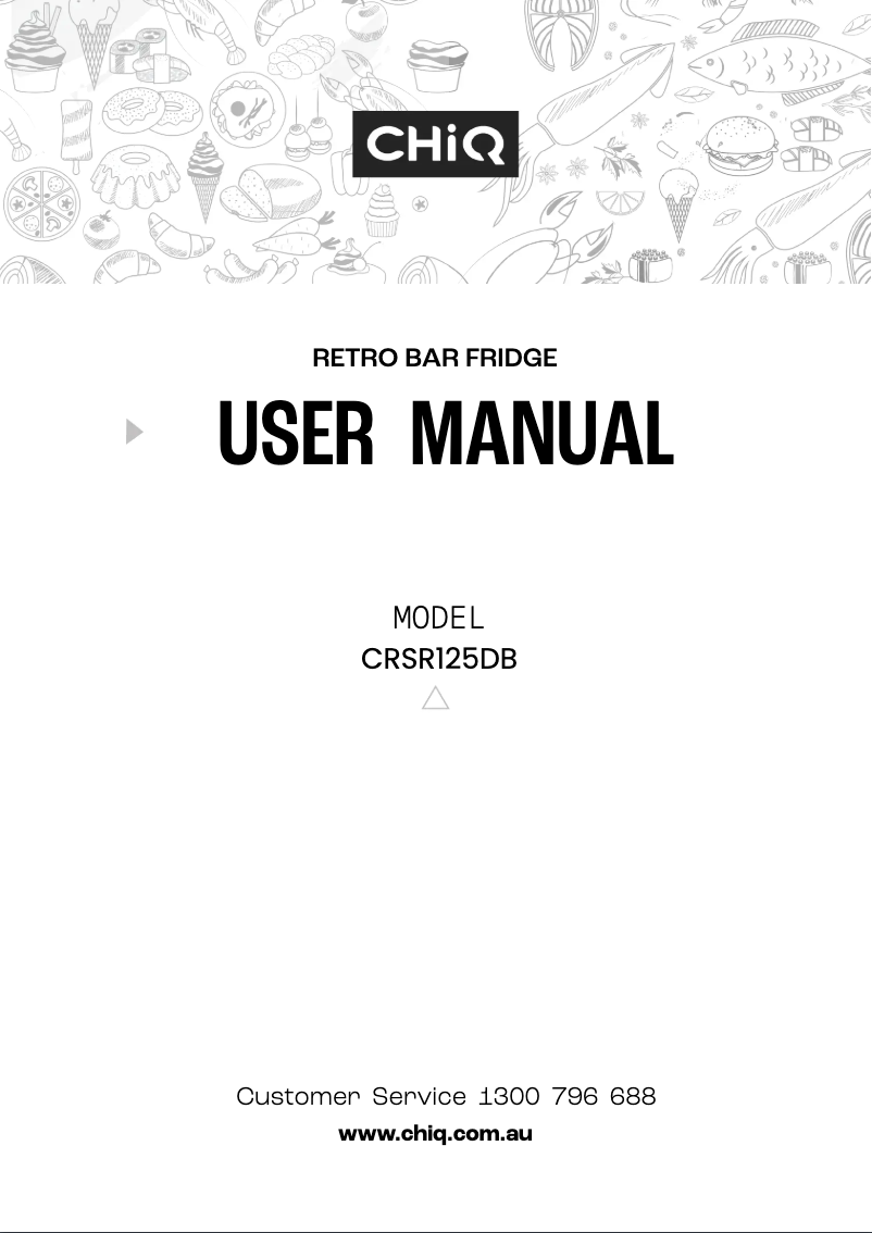 Page 1 de la notice Manuel utilisateur CHiQ CRSR125DB