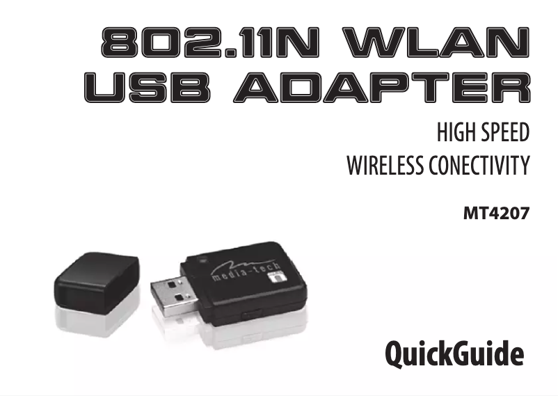 Image de la première page du manuel de l'appareil MT4207