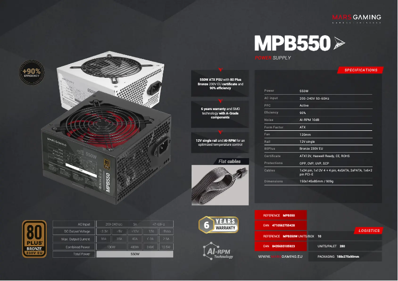 Image de la première page du manuel de l'appareil MPB550