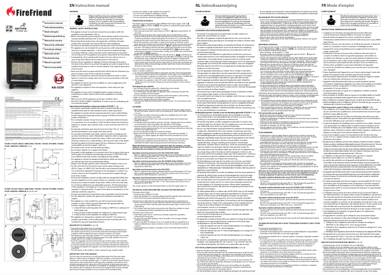 Image de la première page du manuel de l'appareil KA-5339