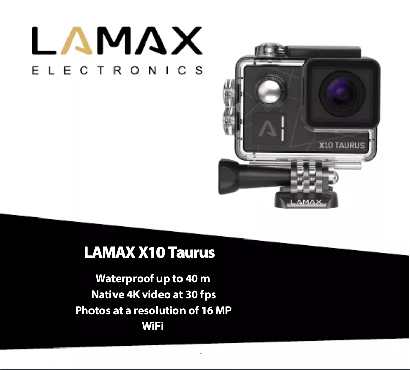 Image de la première page du manuel de l'appareil X10 Taurus
