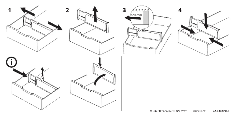 Page 1 de la notice Manuel utilisateur Ikea TRYCKSPRUTA 105.782.32