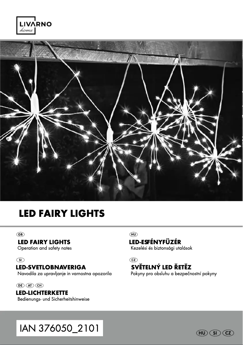 Page 1 de la notice Manuel utilisateur Livarno Lux IAN 376050