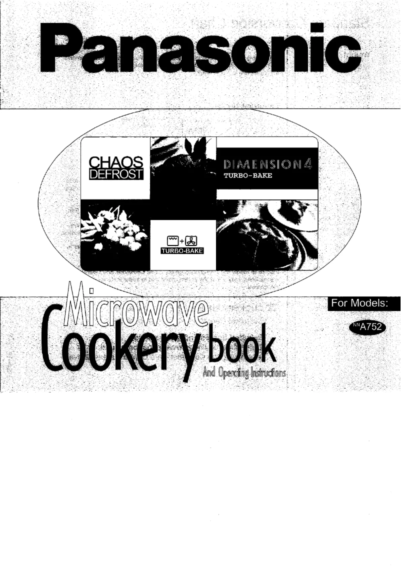 Page 1 de la notice Manuel utilisateur Panasonic NN-A752