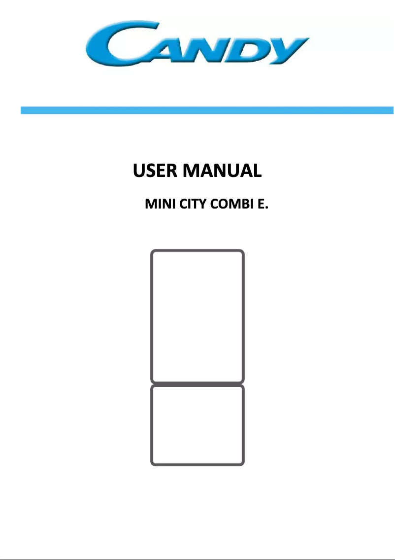 Page n°1 - Manuel utilisateur Candy CMCL 5172W