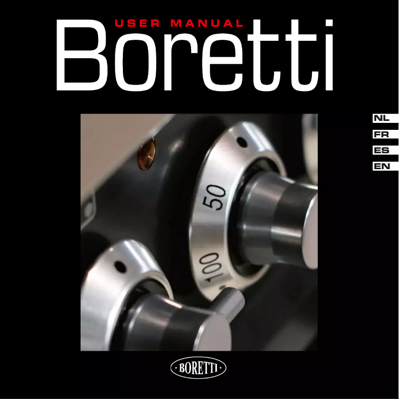 Page n°1 - Manuel utilisateur Boretti VPS 946