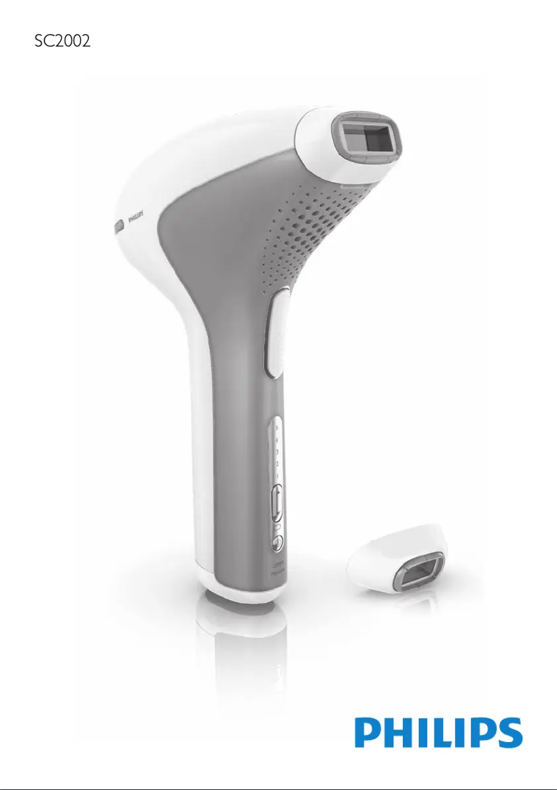 Page n°1 - Manuel utilisateur Philips Lumea Precision SC2002