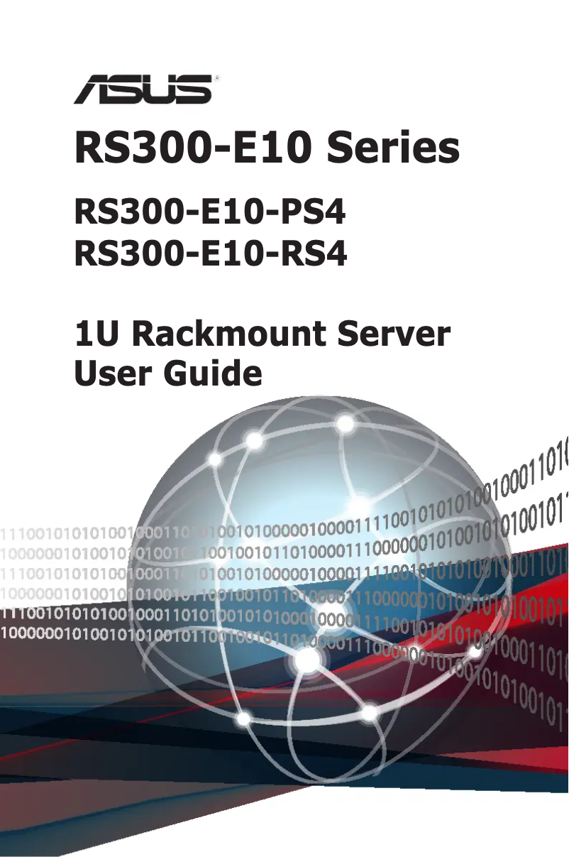 Page 1 de la notice Manuel utilisateur Asus RS300-E10-RS4