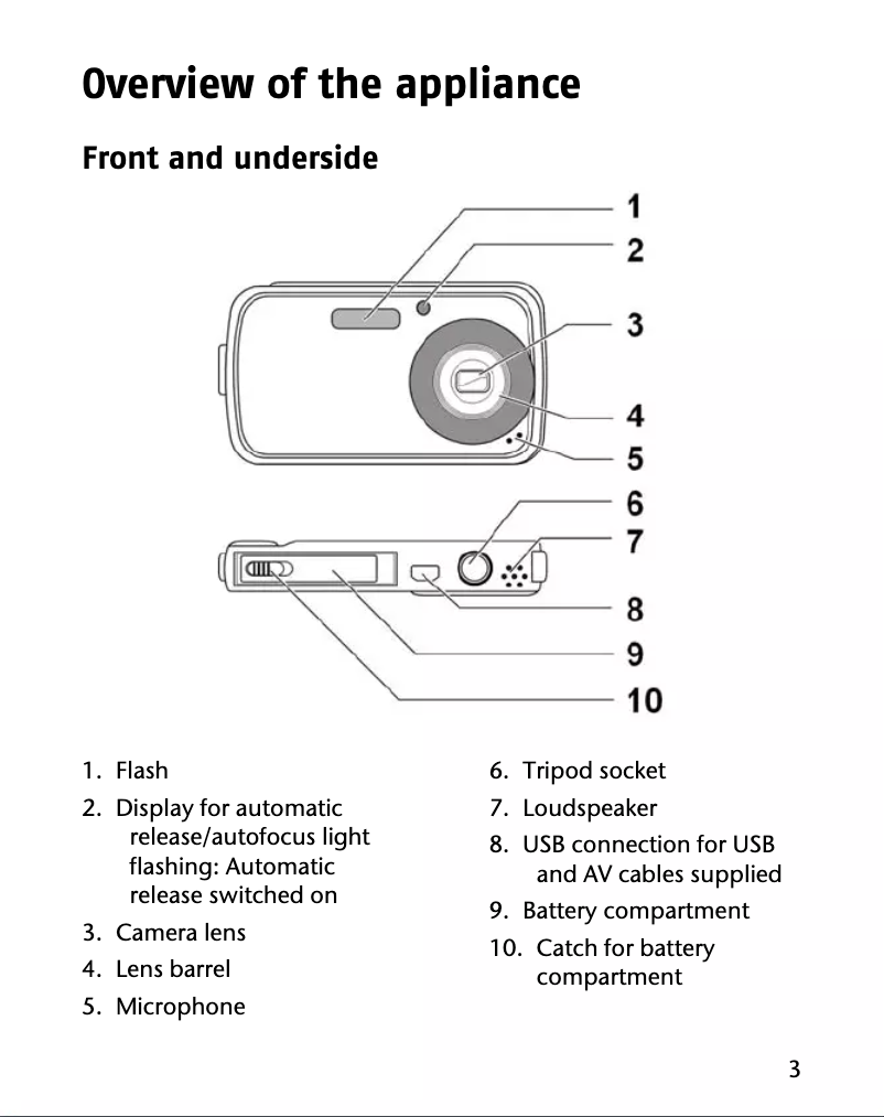 Image de la première page du manuel de l'appareil LIFE S42000 (MD 86127)