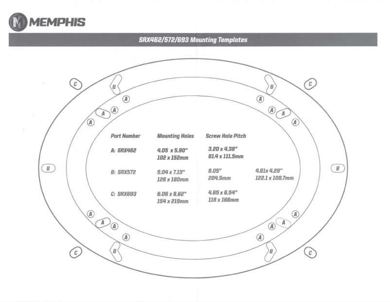Page n°1 - Manuel utilisateur Memphis Audio SRX462