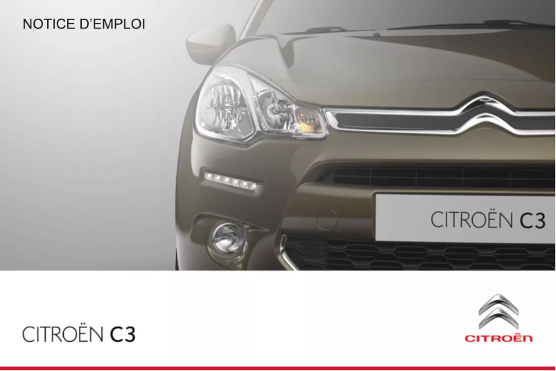 Imagen de la primera página del manual del dispositivo C3 (2014)