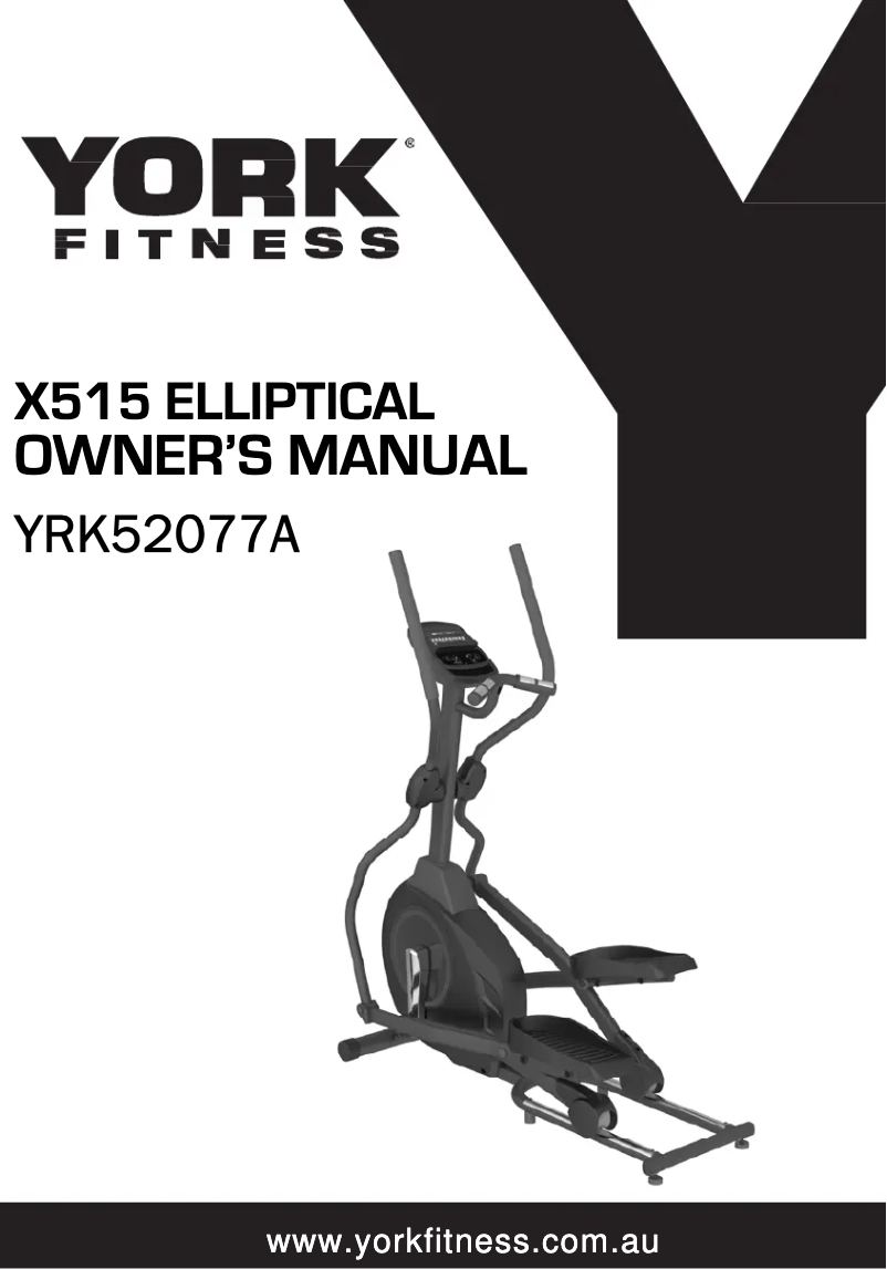 Image de la première page du manuel de l'appareil X515