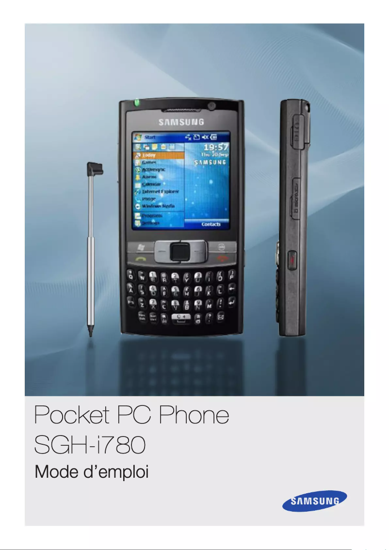 Page n°1 - Guide d'installation Samsung SGH-I780