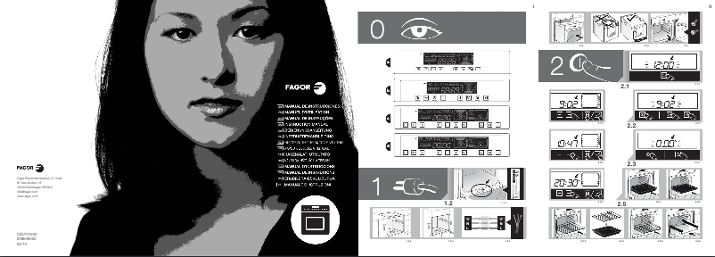 Page 1 de la notice Manuel utilisateur Fagor 6H-54X