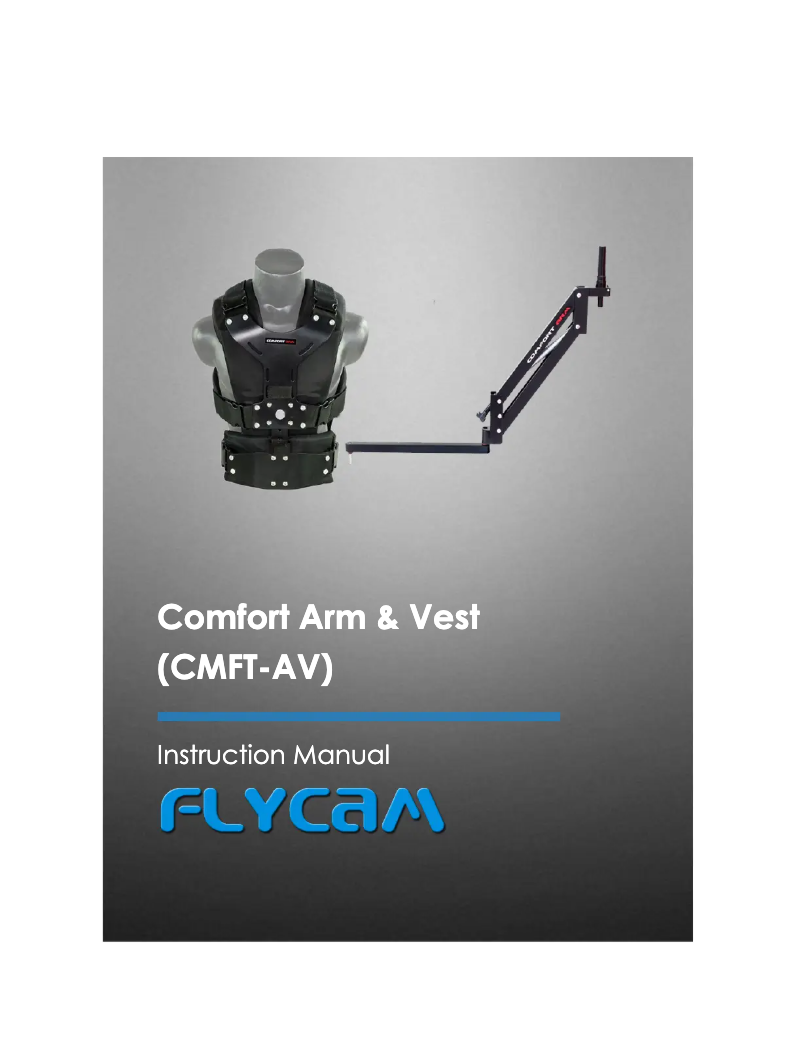 Page 1 de la notice Manuel utilisateur Flycam CMFT-AV