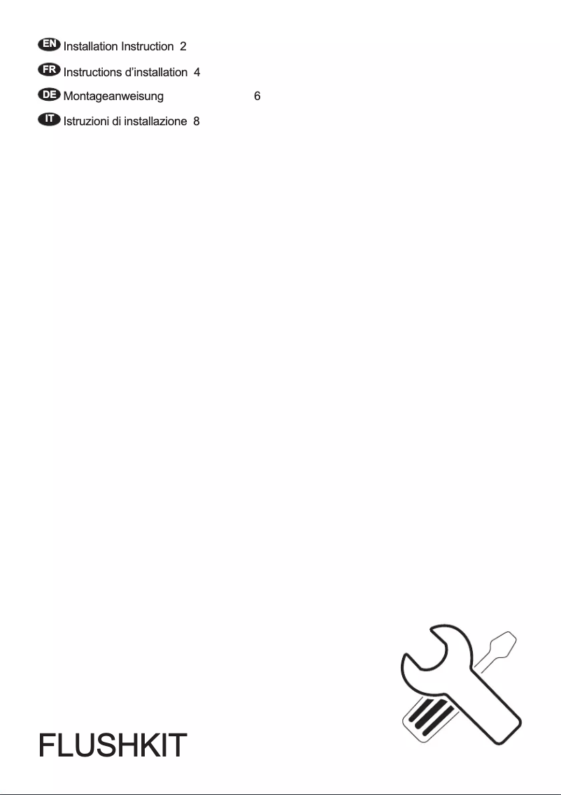 Page n°1 - Guide d'installation Electrolux GK58TSILO