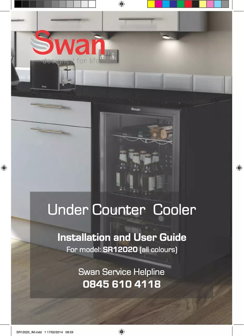 Page n°1 - Manuel utilisateur Swan SR12020BN
