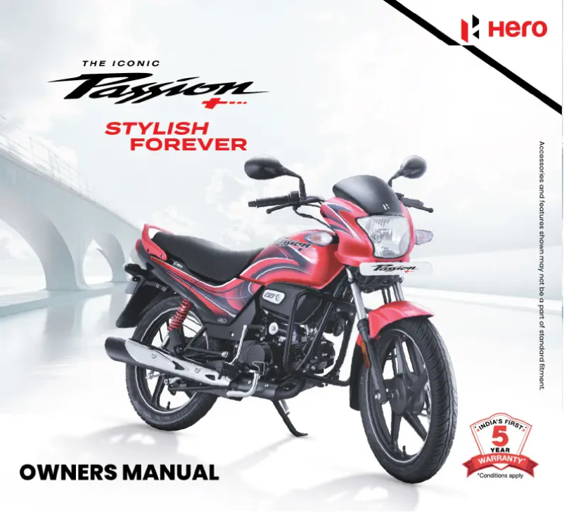 Page 1 de la notice Manuel utilisateur Hero Passion+ (2024)