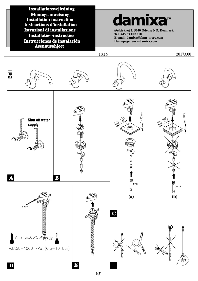 Image de la première page du manuel de l'appareil 9007800