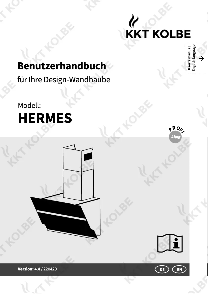 Page n°1 - Manuel utilisateur KKT Kolbe HERMES606S