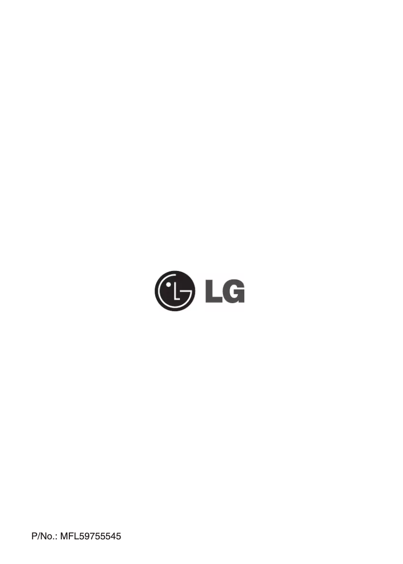 Page n°1 - Manuel utilisateur LG F1422TD