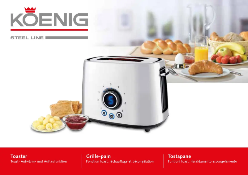Page 1 de la notice Manuel utilisateur Koenig B02604