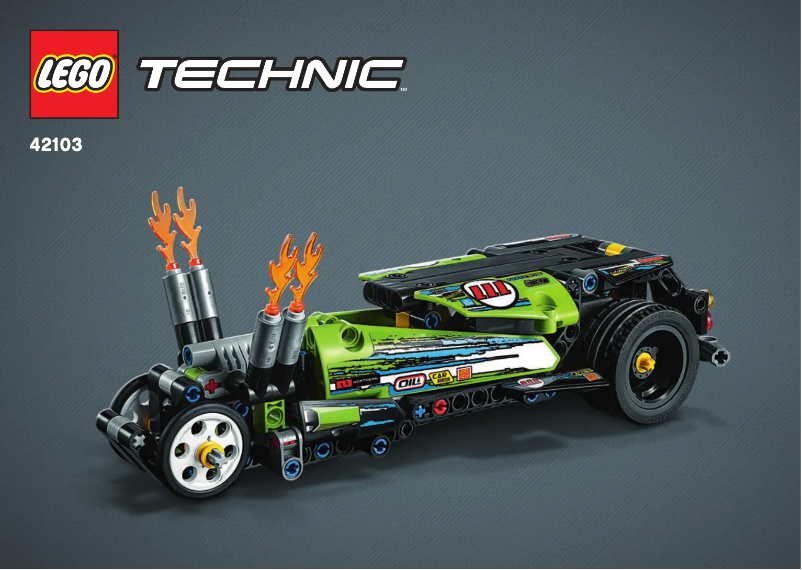 Page 1 of the manual User Manual Lego Technic 42103