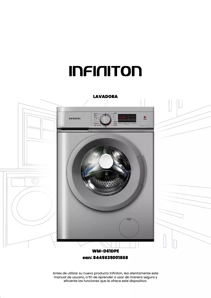 Page n°1 - Manuel utilisateur Infiniton WM-D61DPE