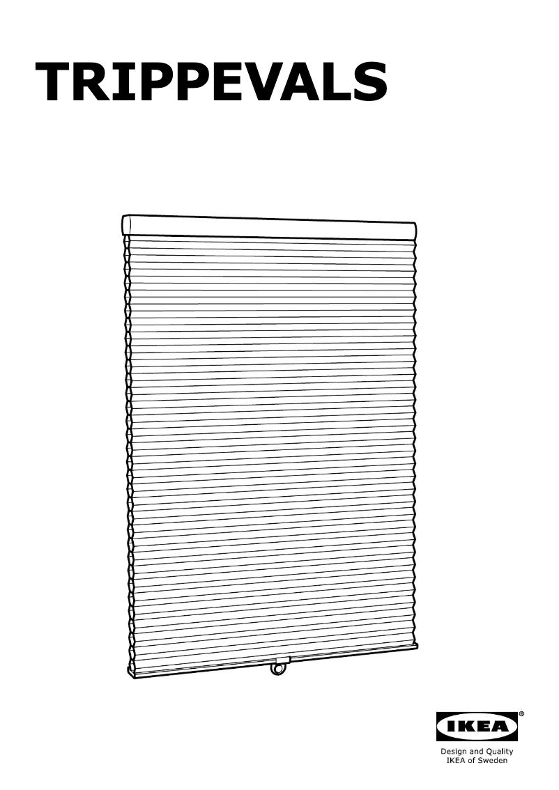 Página 1 del manual Manual de instrucciones Ikea TRIPPEVALS