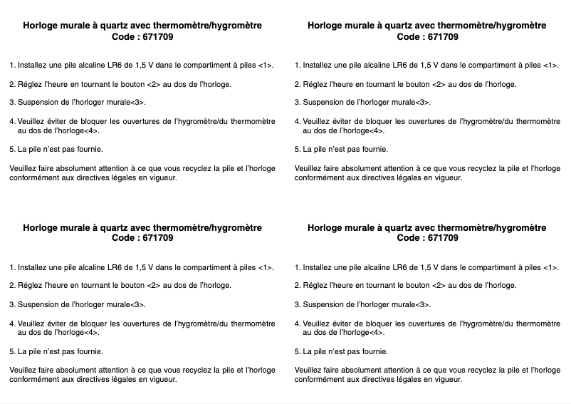 Image de la première page du manuel de l'appareil 06992