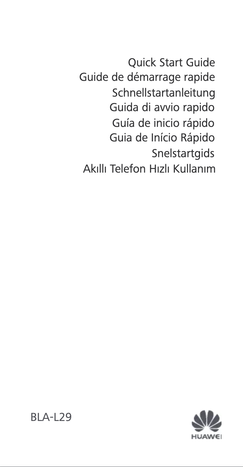 Page 1 de la notice Manuel utilisateur Huawei Mate 10 Porsche Design