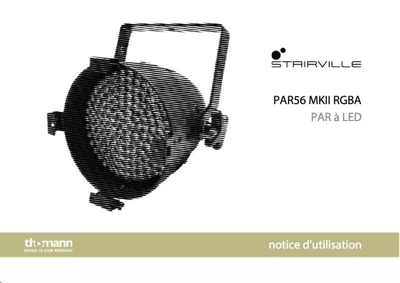 Página 1 del manual Manual de usuario Stairville PAR56 MKII
