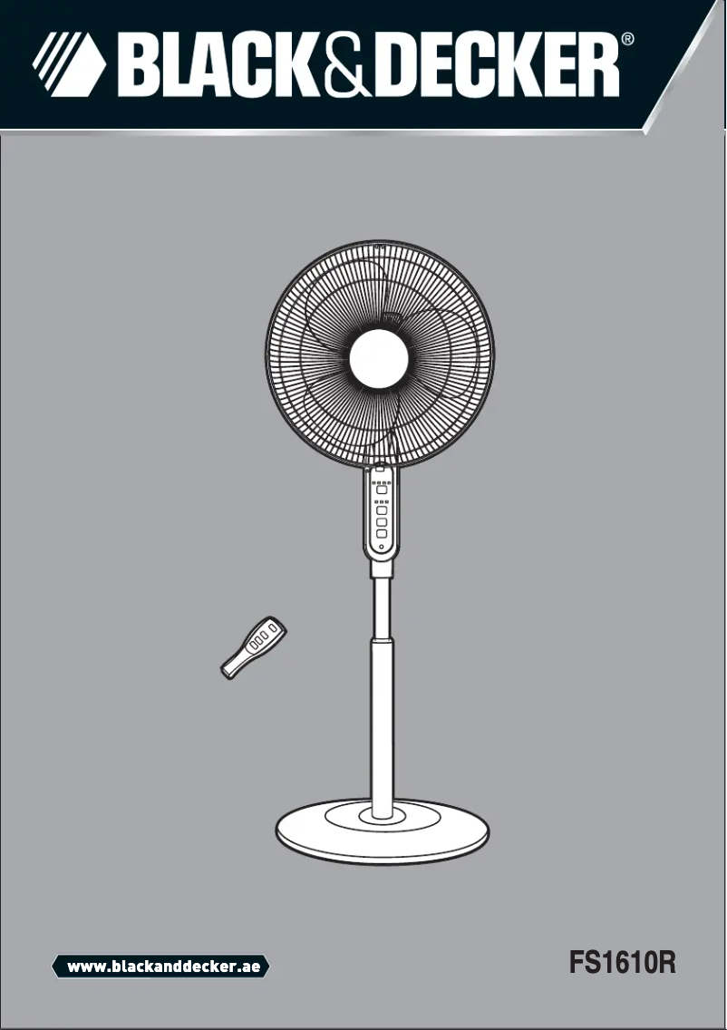 Image de la première page du manuel de l'appareil FS1610