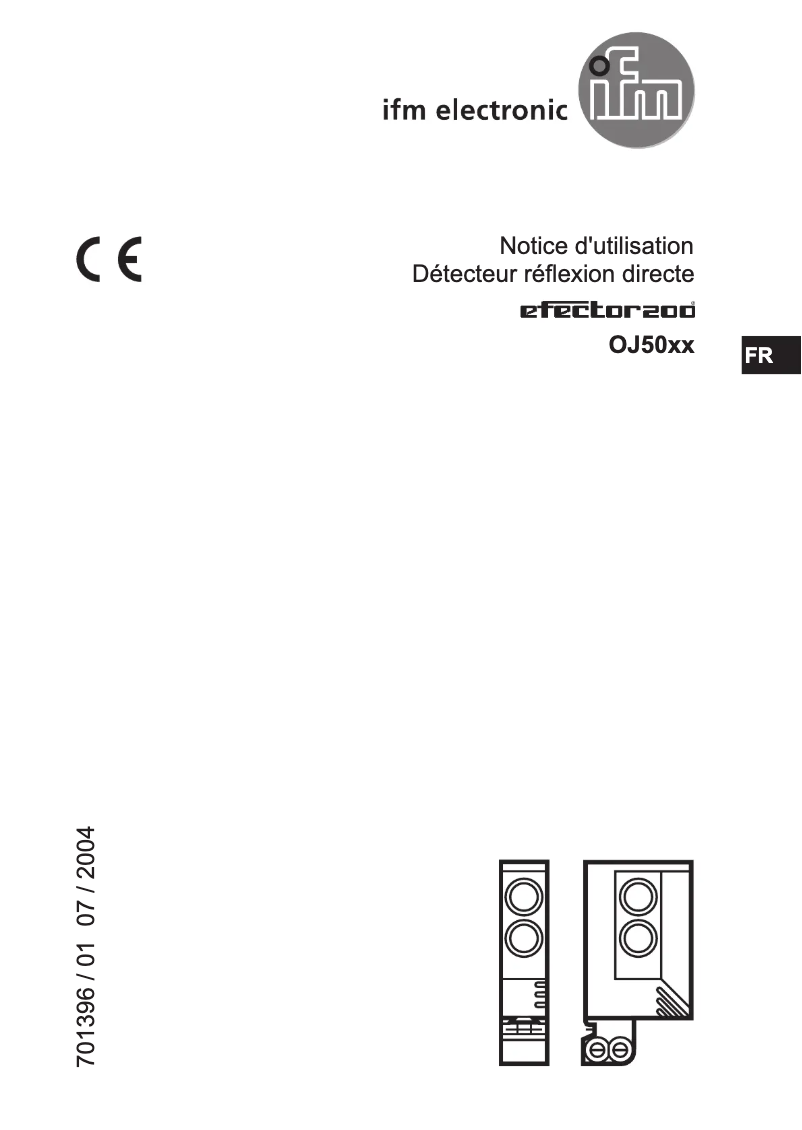 Image de la première page du manuel de l'appareil OJ5070