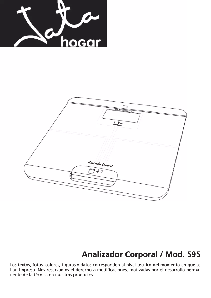 Image de la première page du manuel de l'appareil 595