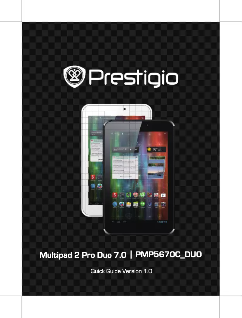 Page n°1 - Manuel utilisateur Prestigio MultiPad 2 Pro Duo 7.0