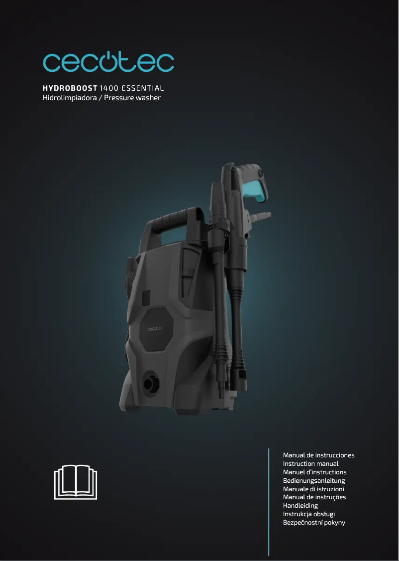 Page 1 de la notice Manuel utilisateur Cecotec HydroBoost 1400 Essential