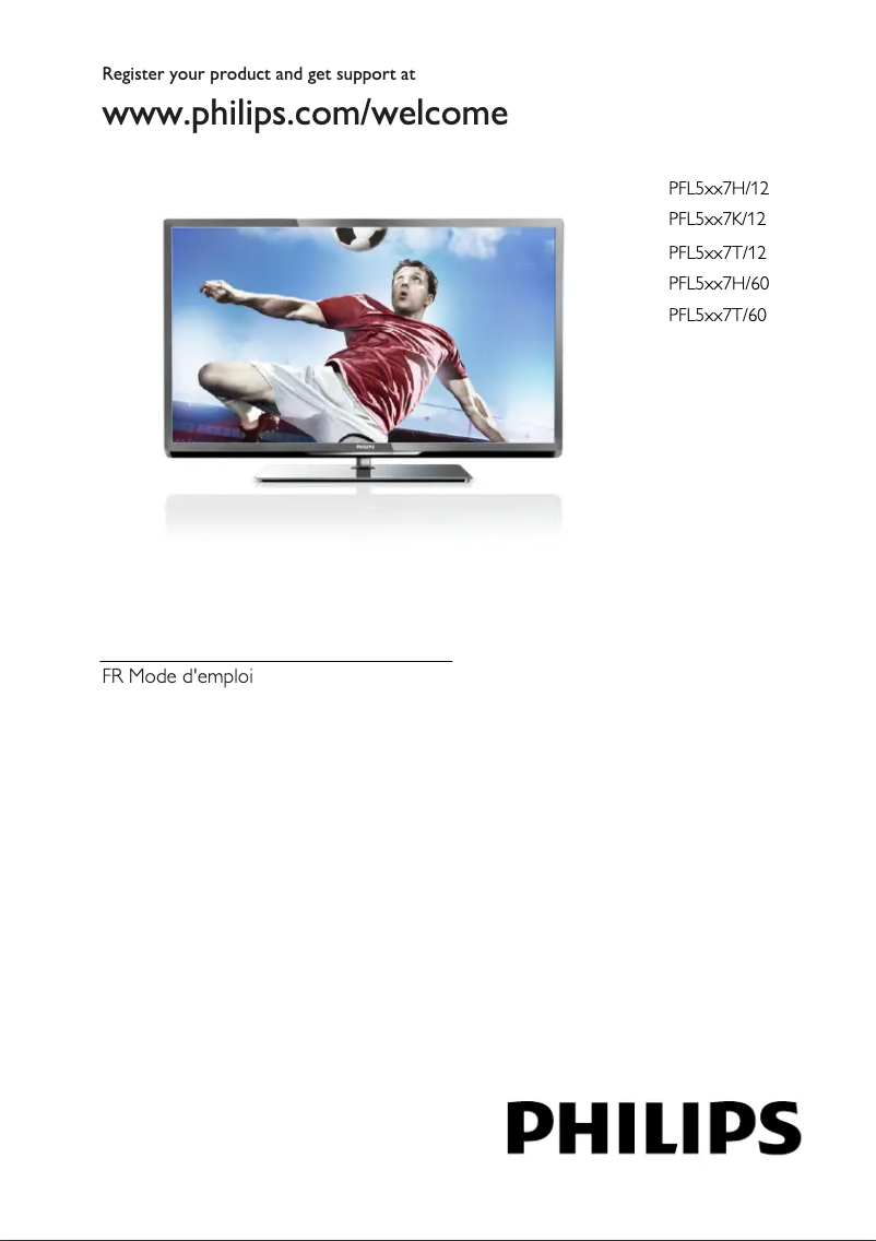 First page image of the manual for 32PFL5007K