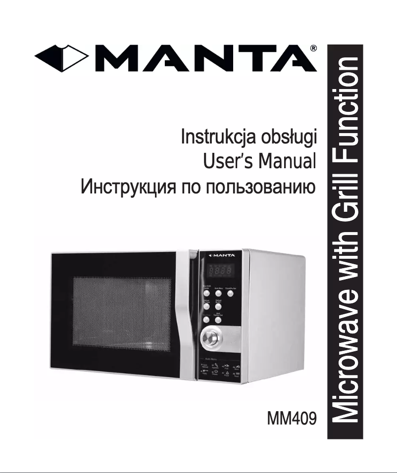 Page n°1 - Manuel utilisateur Manta MM409