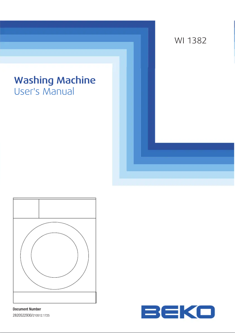 Image de la première page du manuel de l'appareil WI 1382