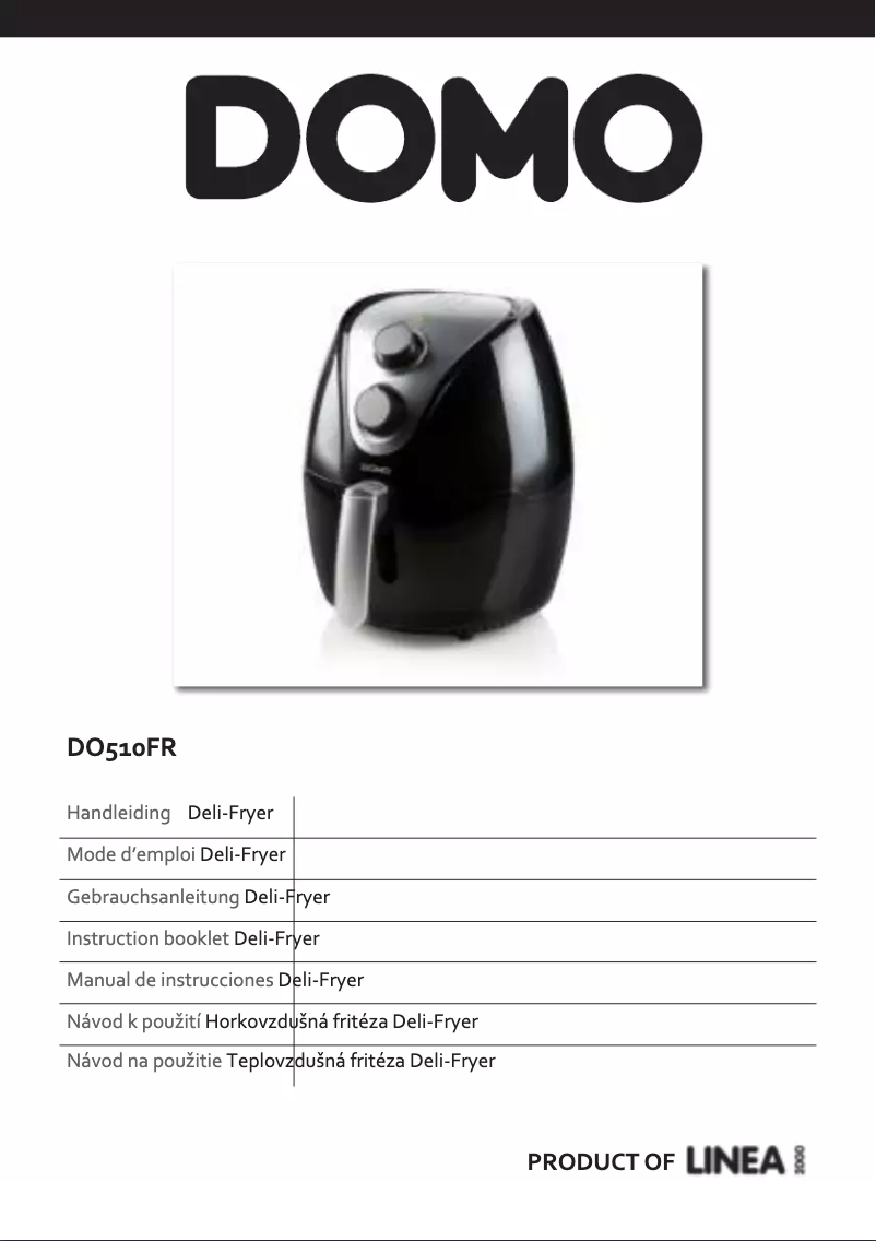 Image de la première page du manuel de l'appareil DO510FR