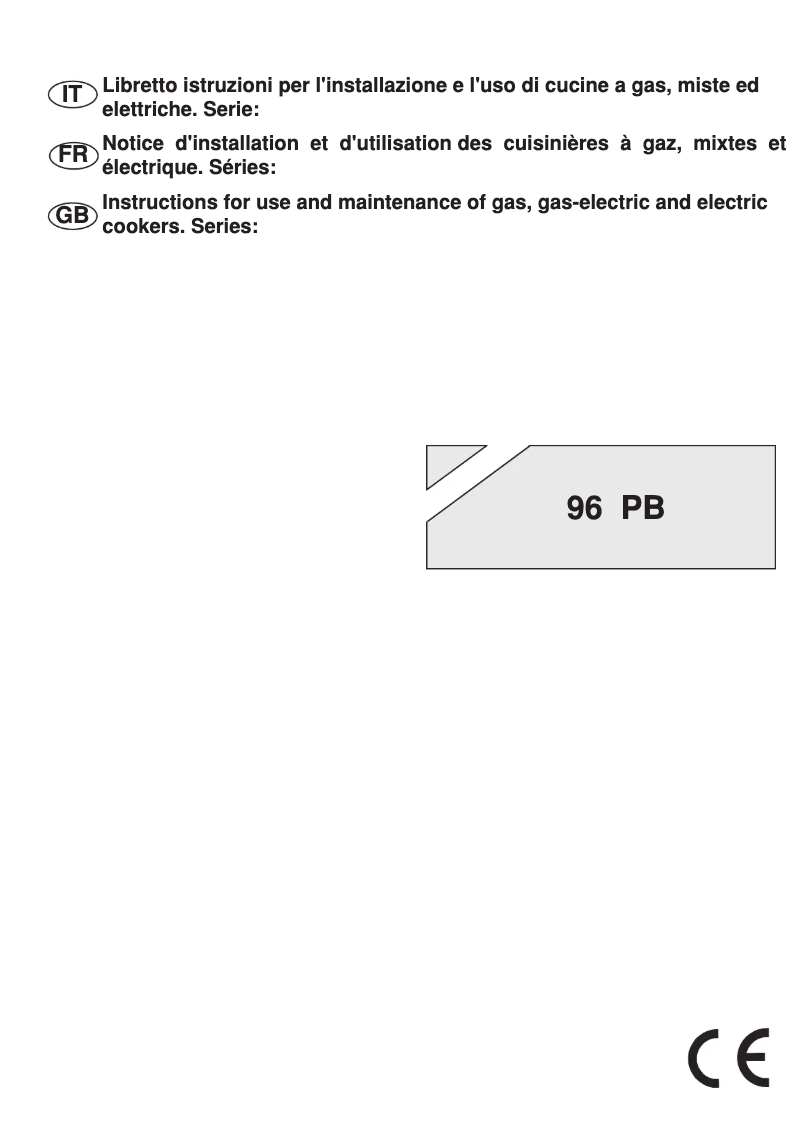 Imagen de la primera página del manual del dispositivo BI940EB/L