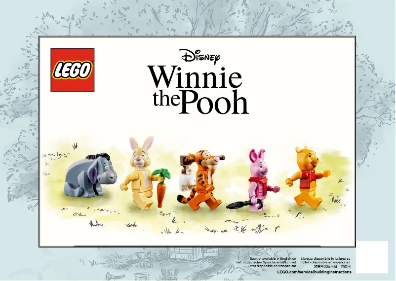 Image de la première page du manuel de l'appareil Winnie the Pooh 21326