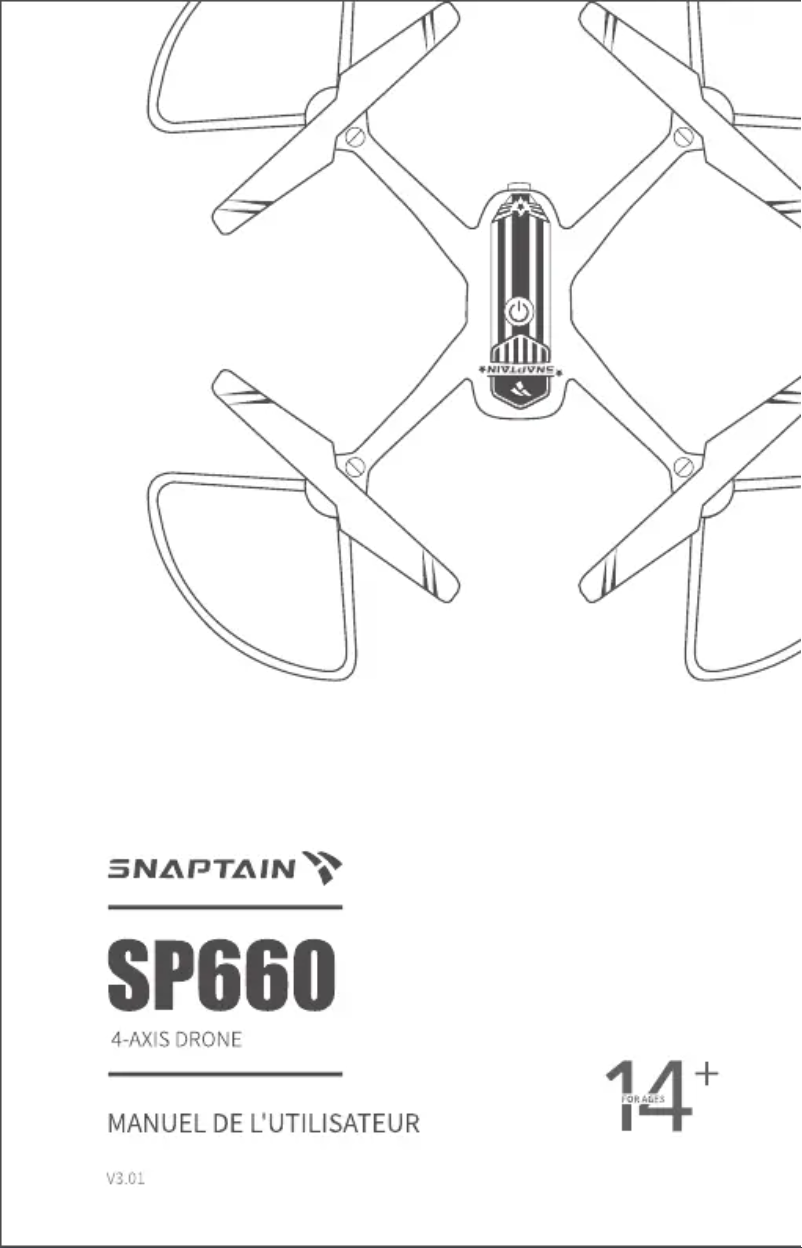 Image de la première page du manuel de l'appareil SP660